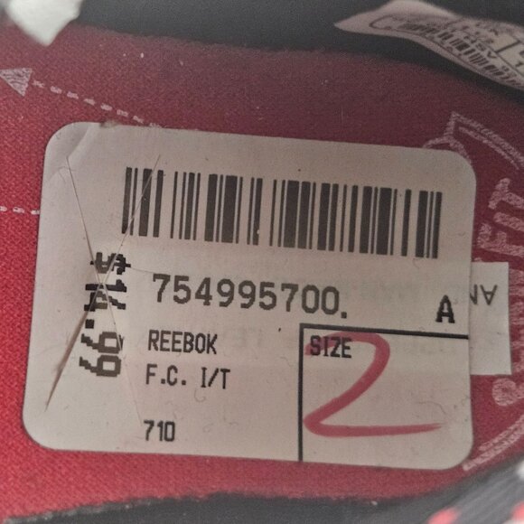 Reebok Classic Infant Shoes Size 2 High Top Soft Sole Sneakers NWOT Lace Up - Picture 7 of 10